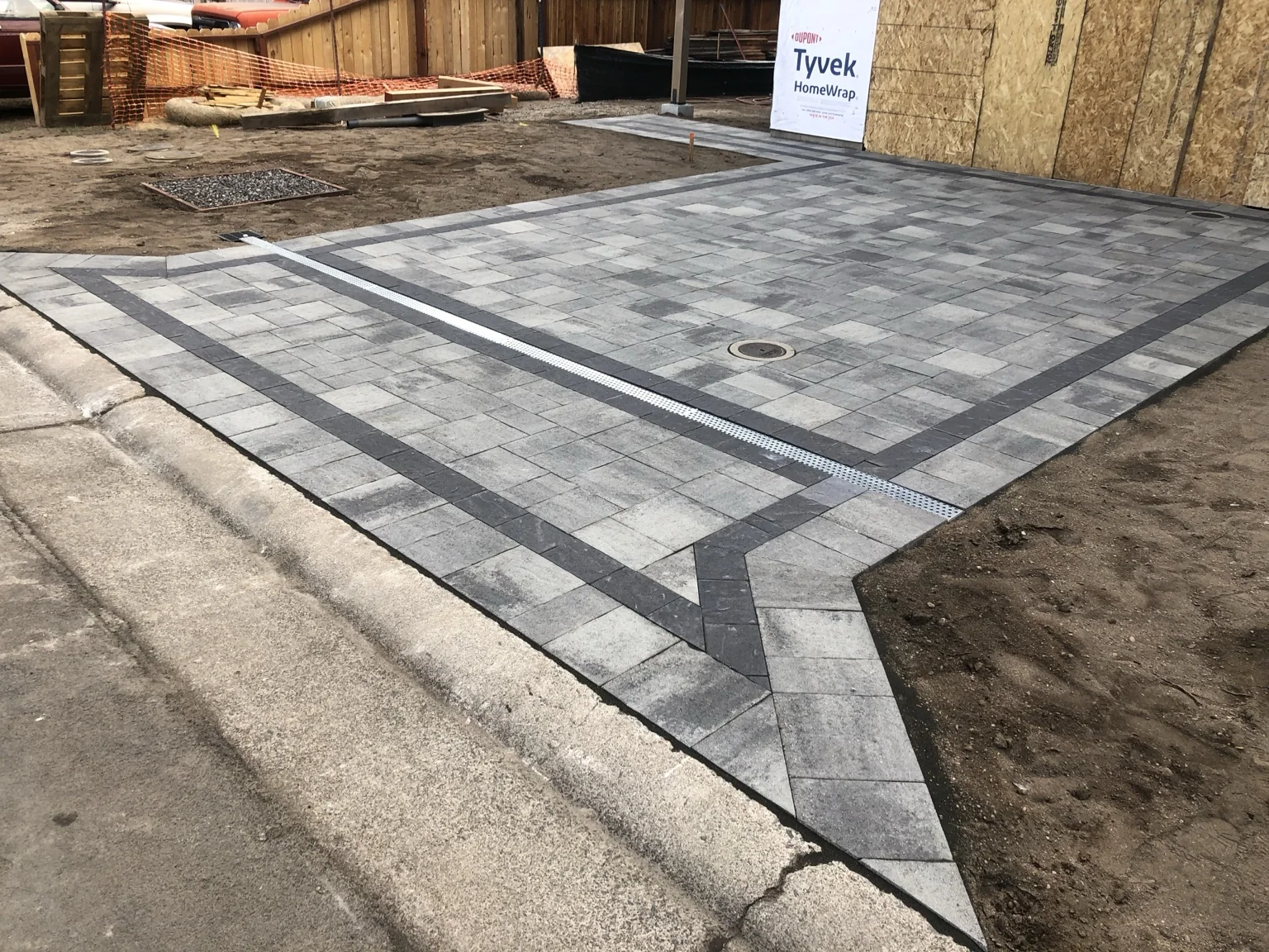 Paver installation